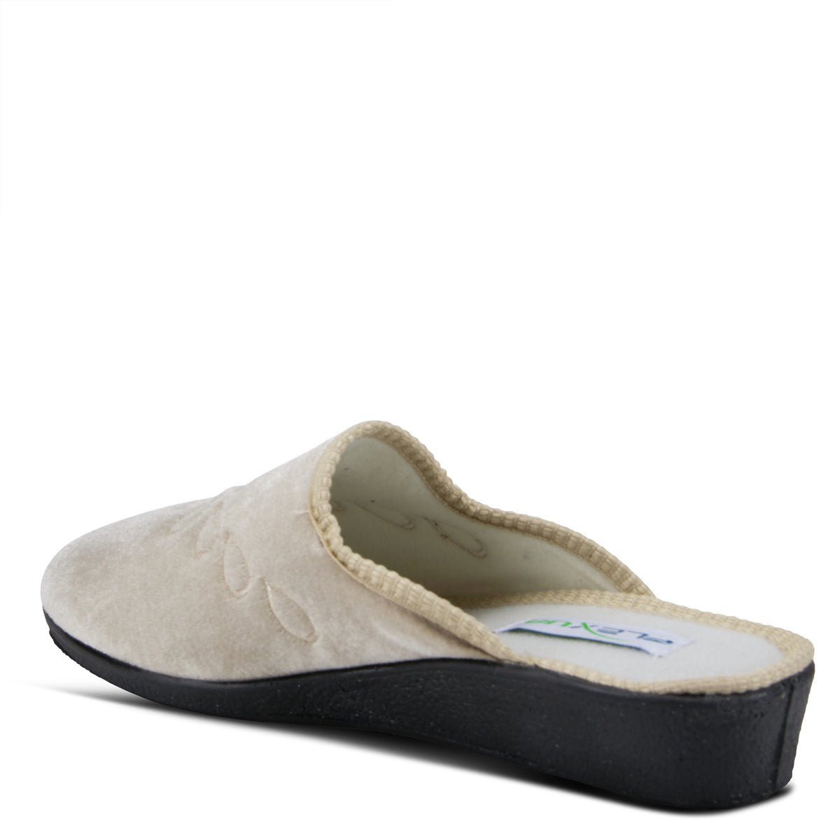 Flexus FLEXUS JOSIE SLIPPERS comfort shoe in beige with flexible sole