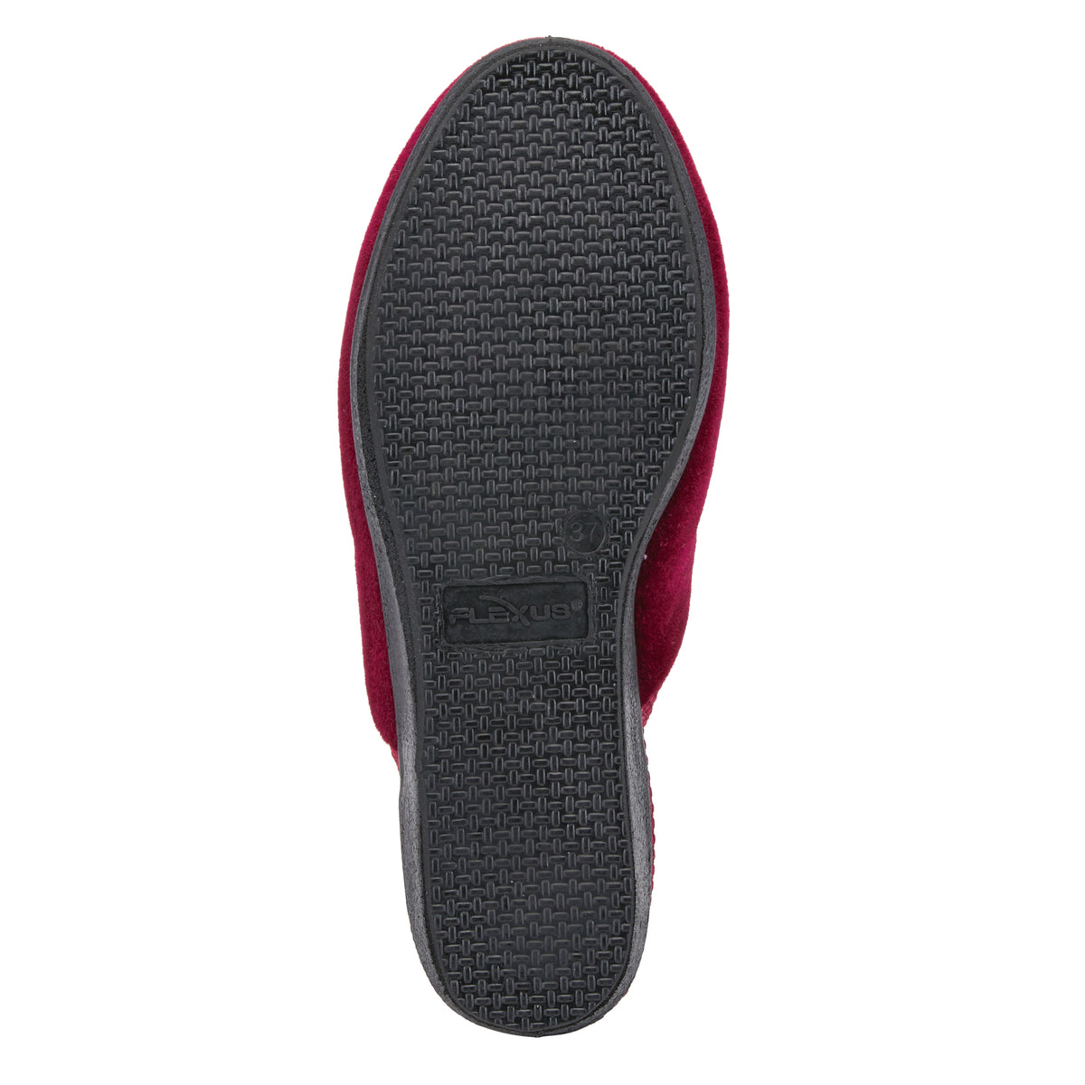 Flexus FLEXUS JOSIE SLIPPERS comfort shoe in bordeaux with flexible sole