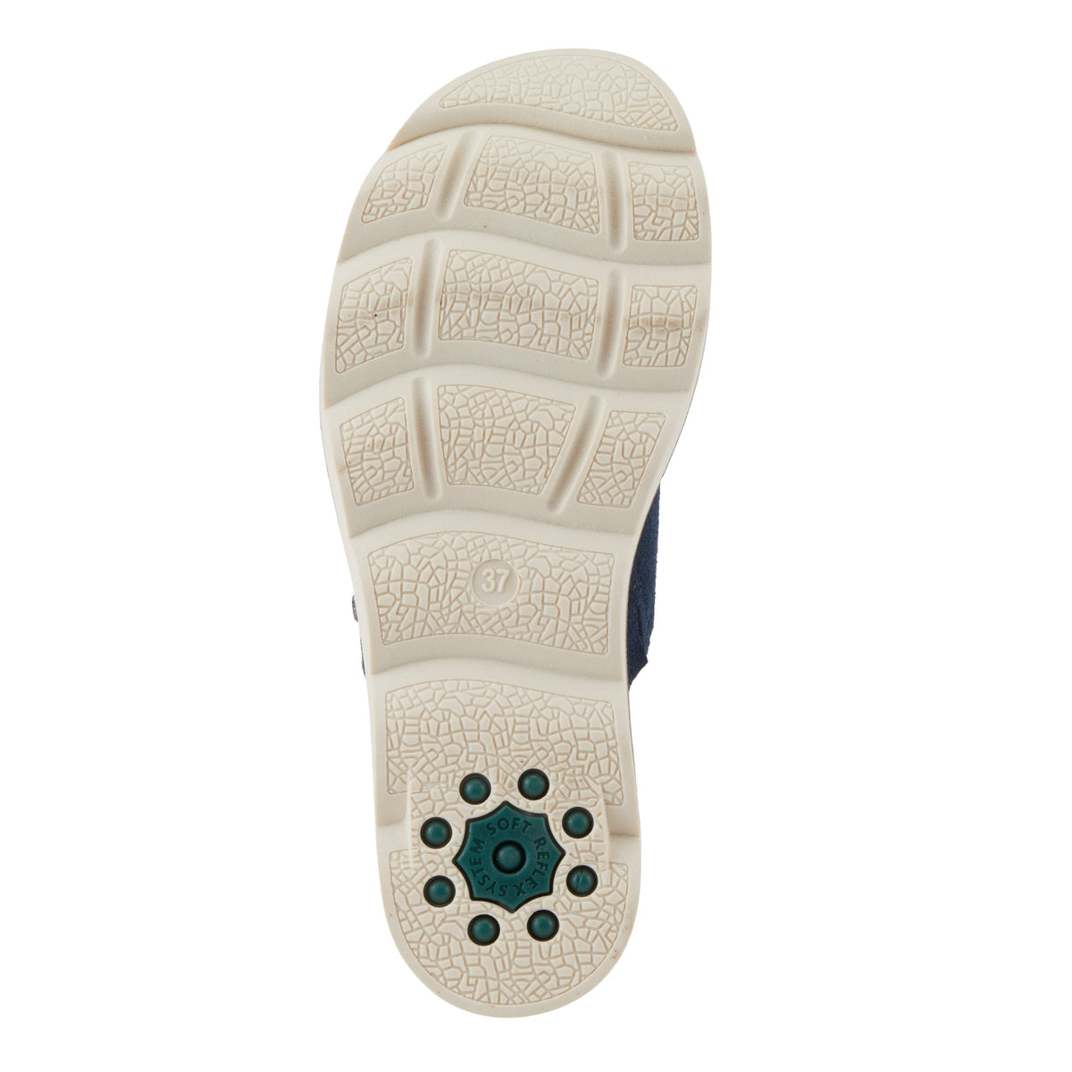 Spring Step SPRING STEP RELIFE KAMALEIA SANDALS sandal in navy suede with comfortable everyday design