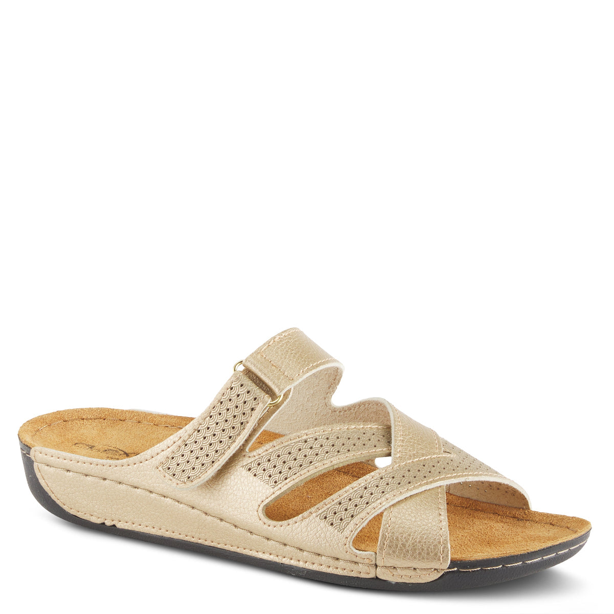 Flexus FLEXUS KARL SANDALS sandal in soft gold with flexible sole
