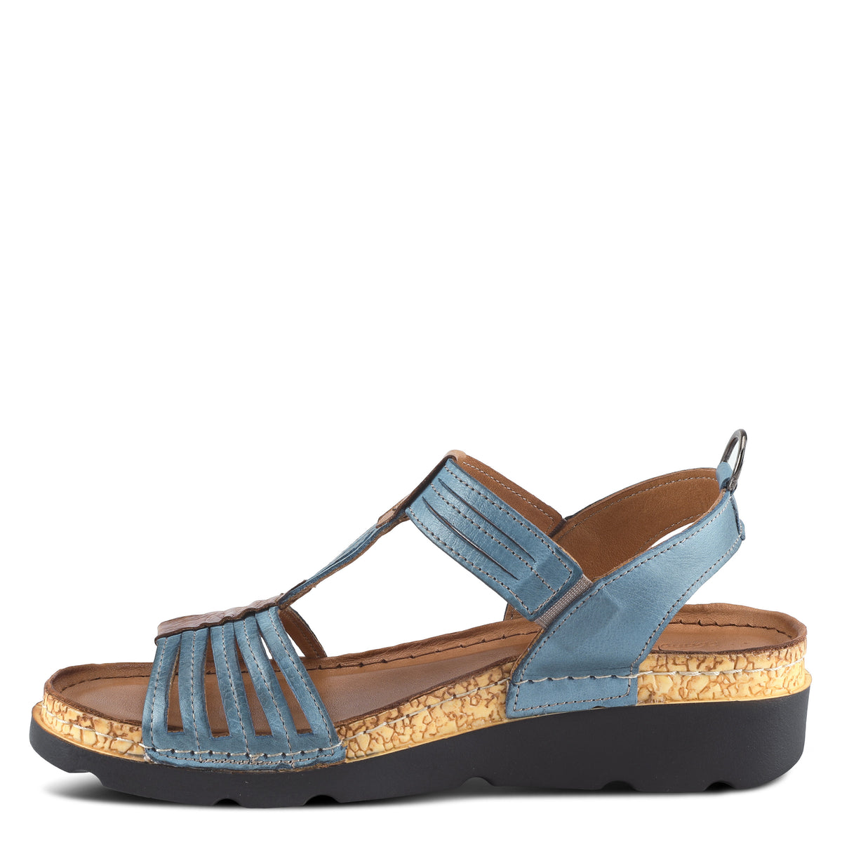 Spring Step SPRING STEP KASBA SANDAL sandal in blue with comfortable everyday design