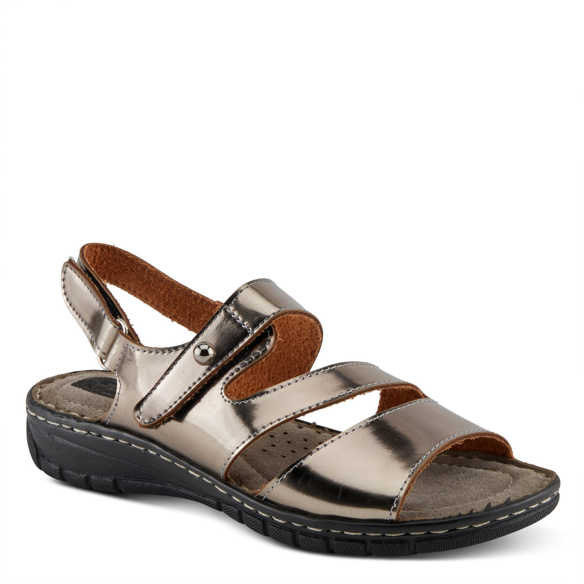 Flexus FLEXUS MAERA L070 SANDAL sandal in silver with flexible sole