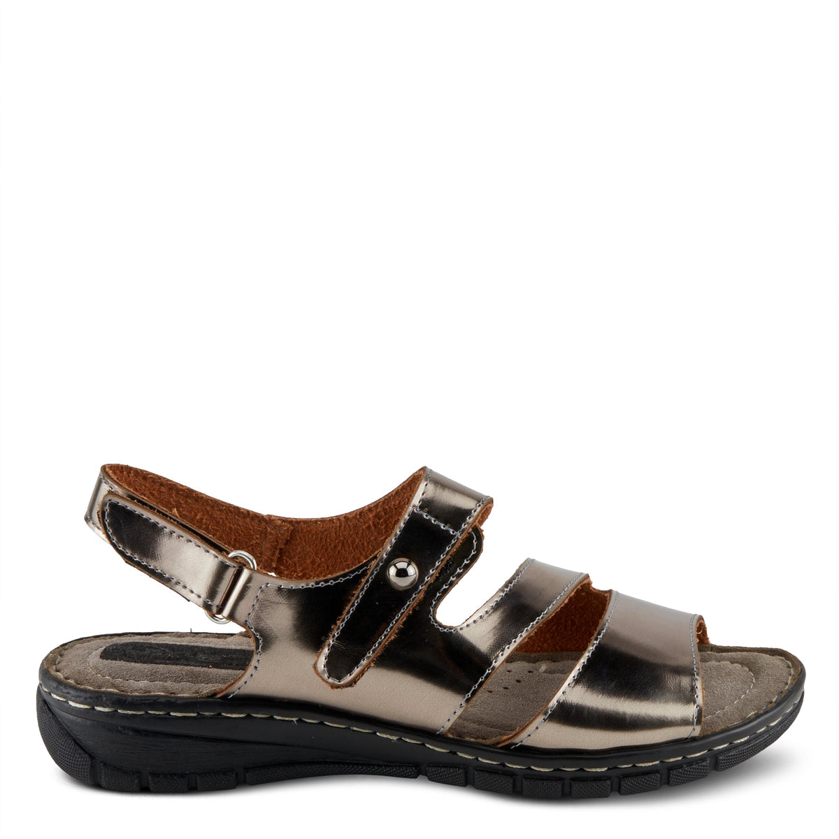 Flexus FLEXUS MAERA L070 SANDAL sandal in silver with flexible sole