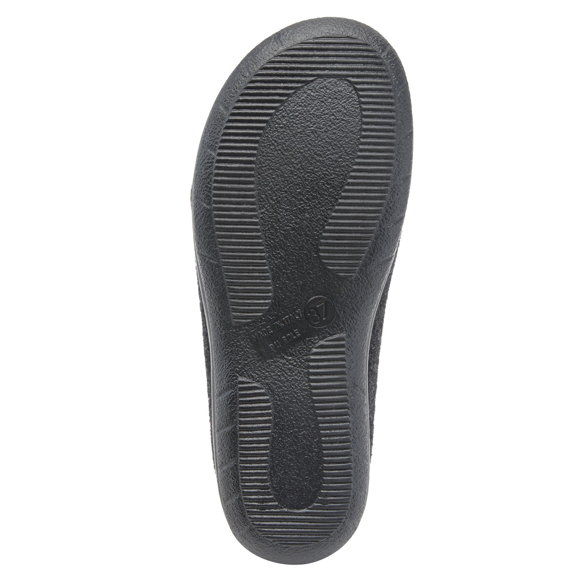 Flexus FLEXUS LALA SLIPPERS comfort shoe in black with flexible sole