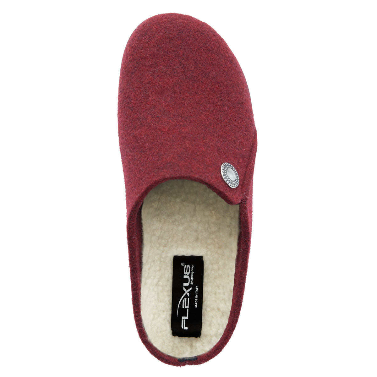 Flexus FLEXUS LALA SLIPPERS comfort shoe in bordeaux with flexible sole