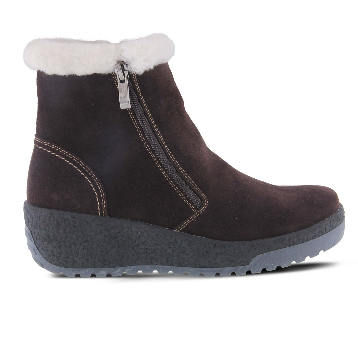 Spring Step Spring Step LAMBI Boots boot in brown suede with comfortable everyday design