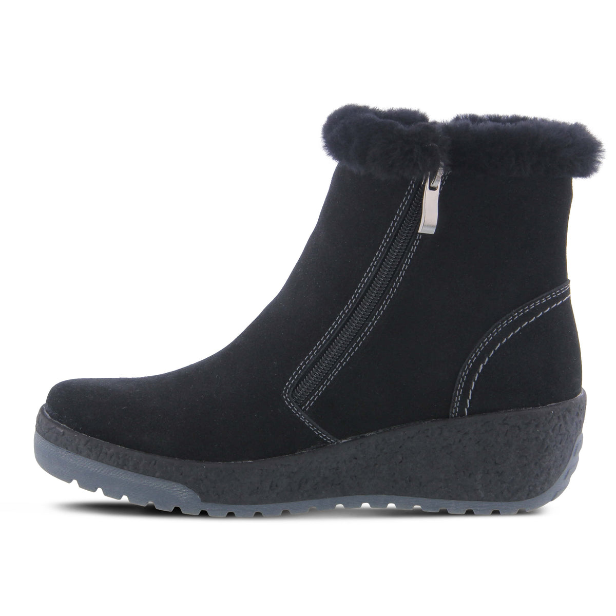 Spring Step Spring Step LAMBI Boots boot in black suede with comfortable everyday design