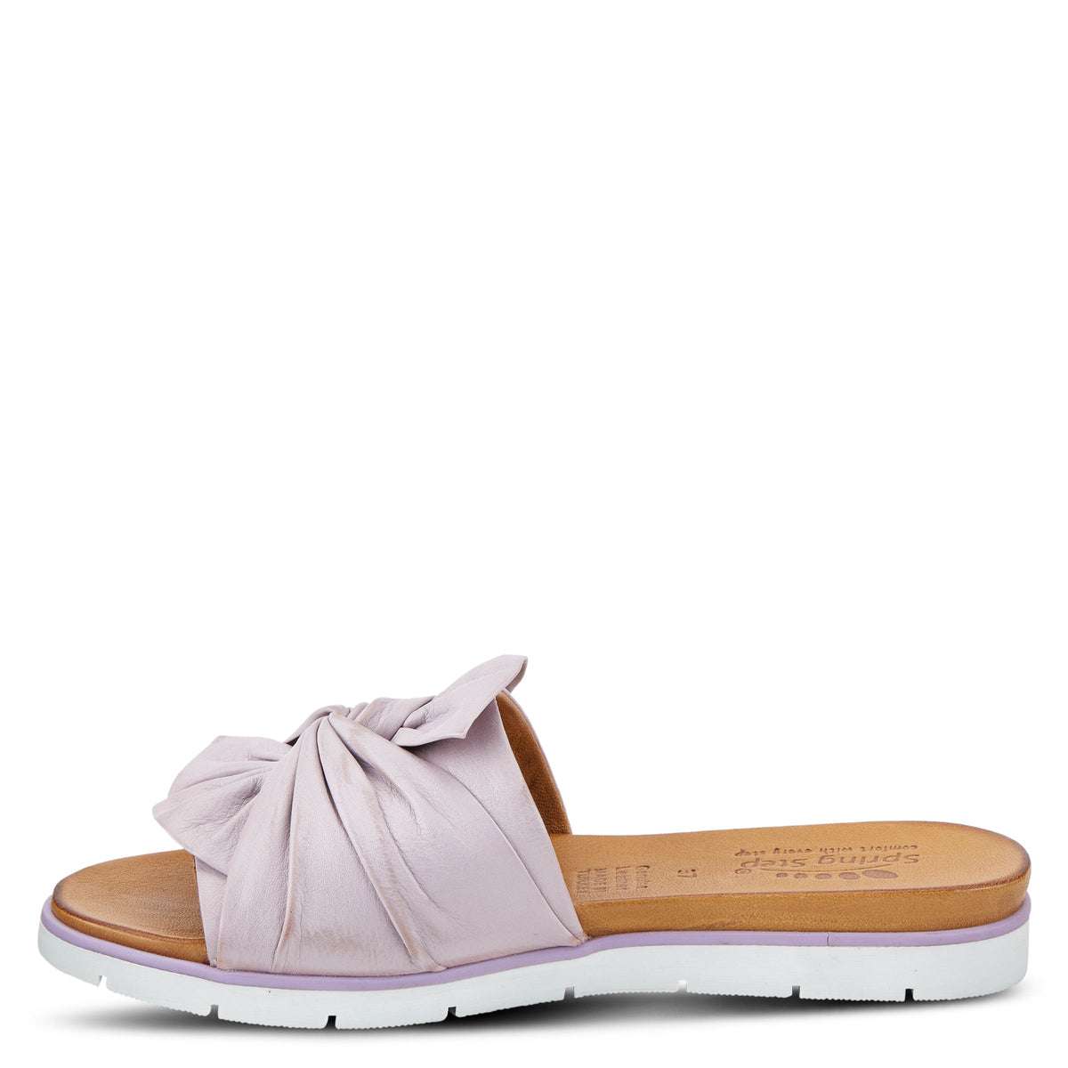 Spring Step SPRING STEP LAVONA SLIDE SANDALS sandal in lilac with comfortable everyday design