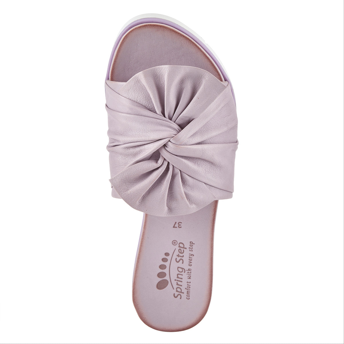 Spring Step SPRING STEP LAVONA SLIDE SANDALS sandal in lilac with comfortable everyday design