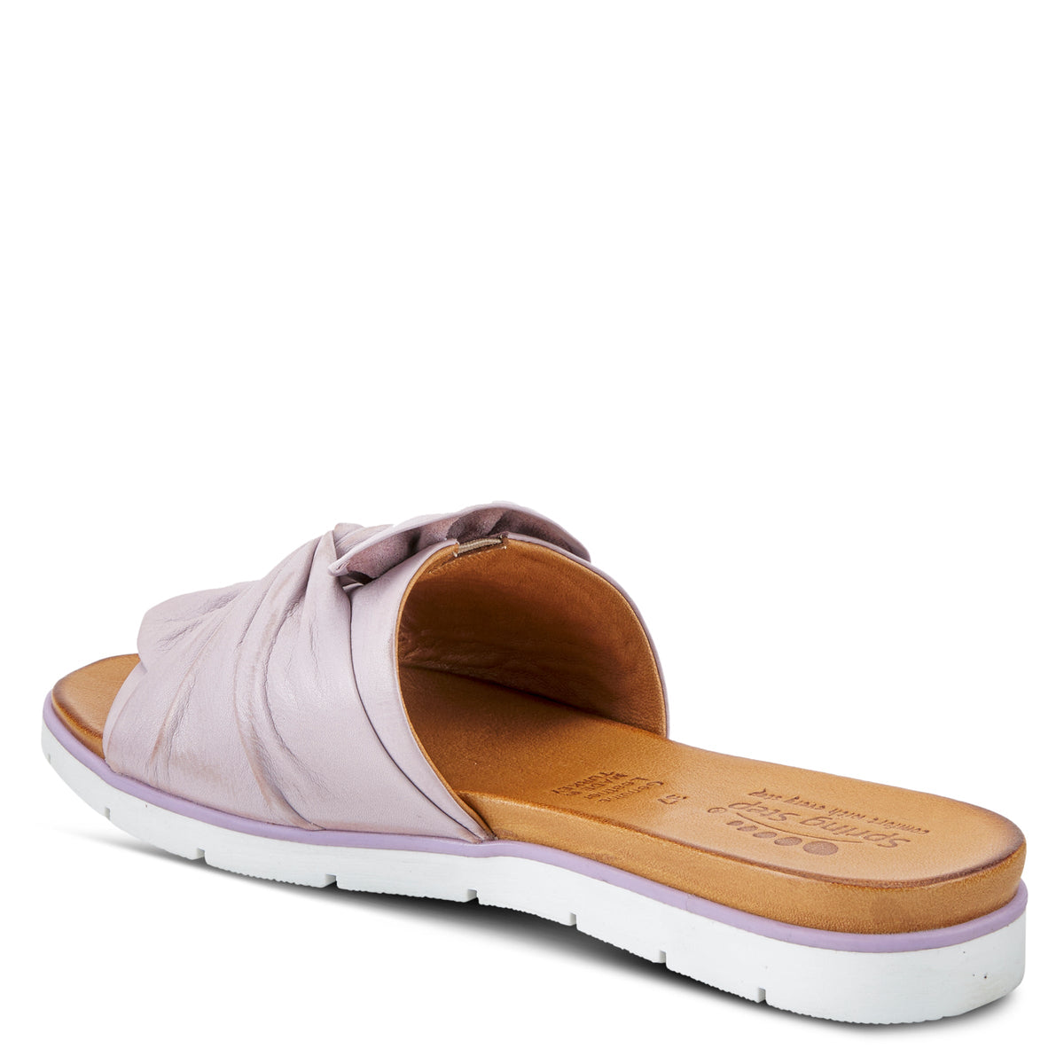 Spring Step SPRING STEP LAVONA SLIDE SANDALS sandal in lilac with comfortable everyday design
