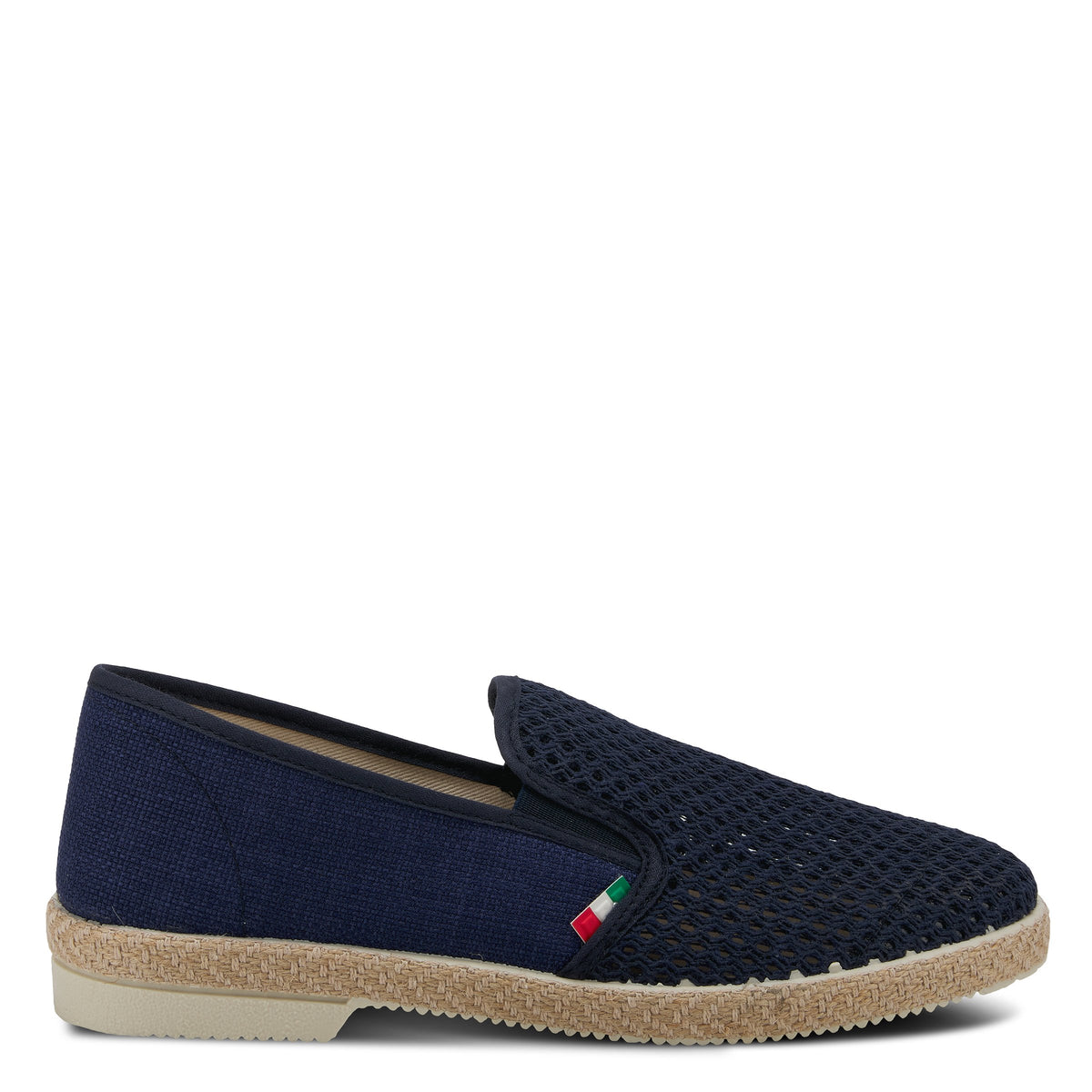 Spring Step SPRING STEP MEN LAWRENCE MEN'S SLIP-ON SHOE shoe in navy with comfortable everyday design