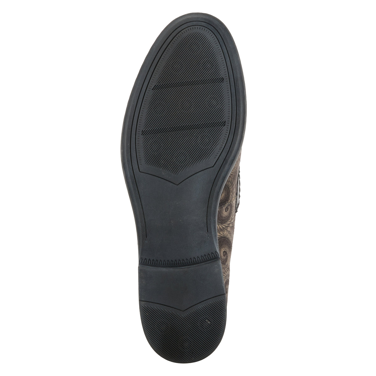 L'Artiste L'ARTISTE MEN LENNON LOAFER shoe in black multi with handcrafted leather design