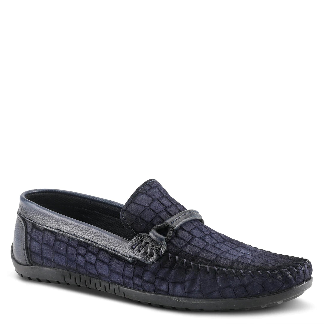 Spring Step Spring Step Men LUCIANO Loafer Shoes loafer in navy with comfortable everyday design
