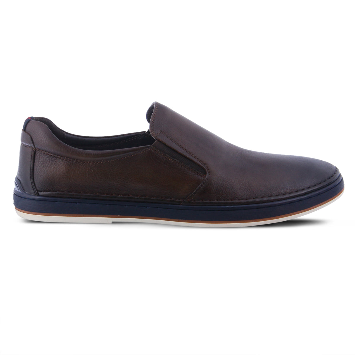 Spring Step SPRING STEP MEN LUGANO SLIP-ON SHOE shoe in black with comfortable everyday design