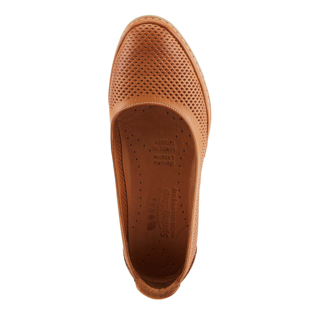 Spring Step SPRING STEP LUGARIA SHOES shoe in camel with comfortable everyday design