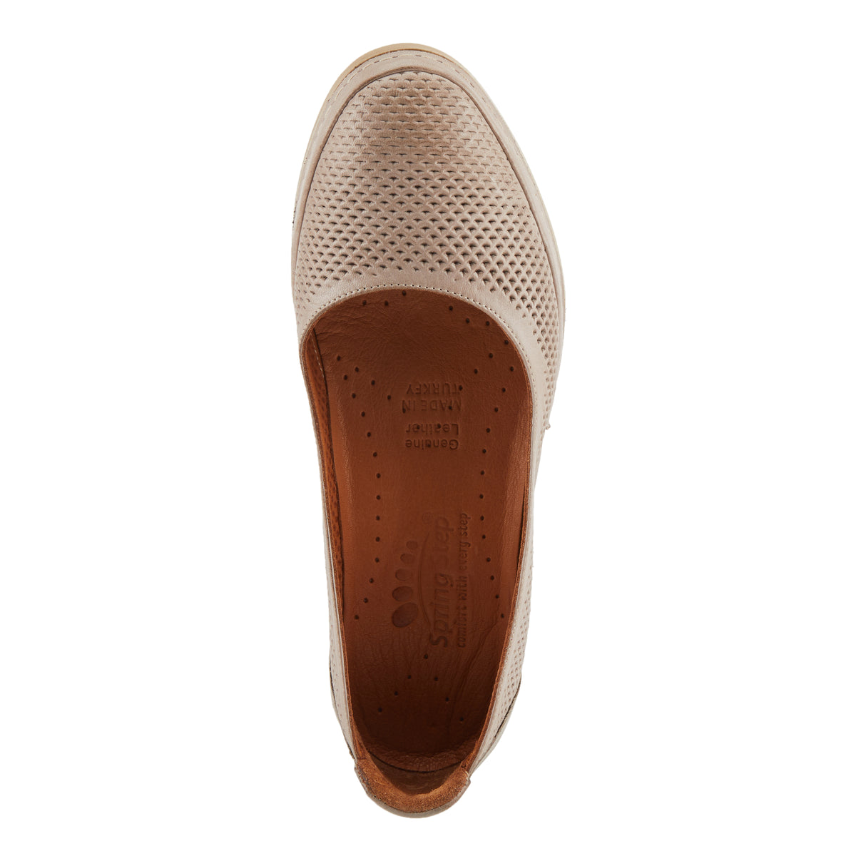 Spring Step SPRING STEP LUGARIA SHOES shoe in stone with comfortable everyday design
