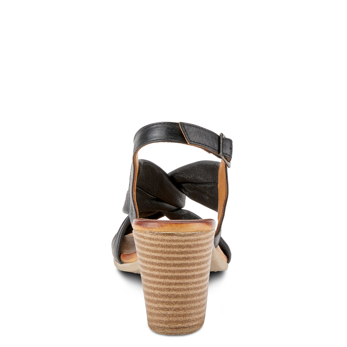 Spring Step SPRING STEP MADELEINE SANDAL sandal in black with comfortable everyday design