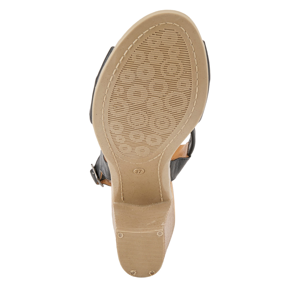 Spring Step SPRING STEP MADELEINE SANDAL sandal in black with comfortable everyday design