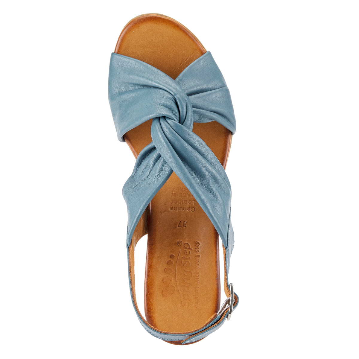 Spring Step SPRING STEP MADELEINE SANDAL sandal in blue with comfortable everyday design