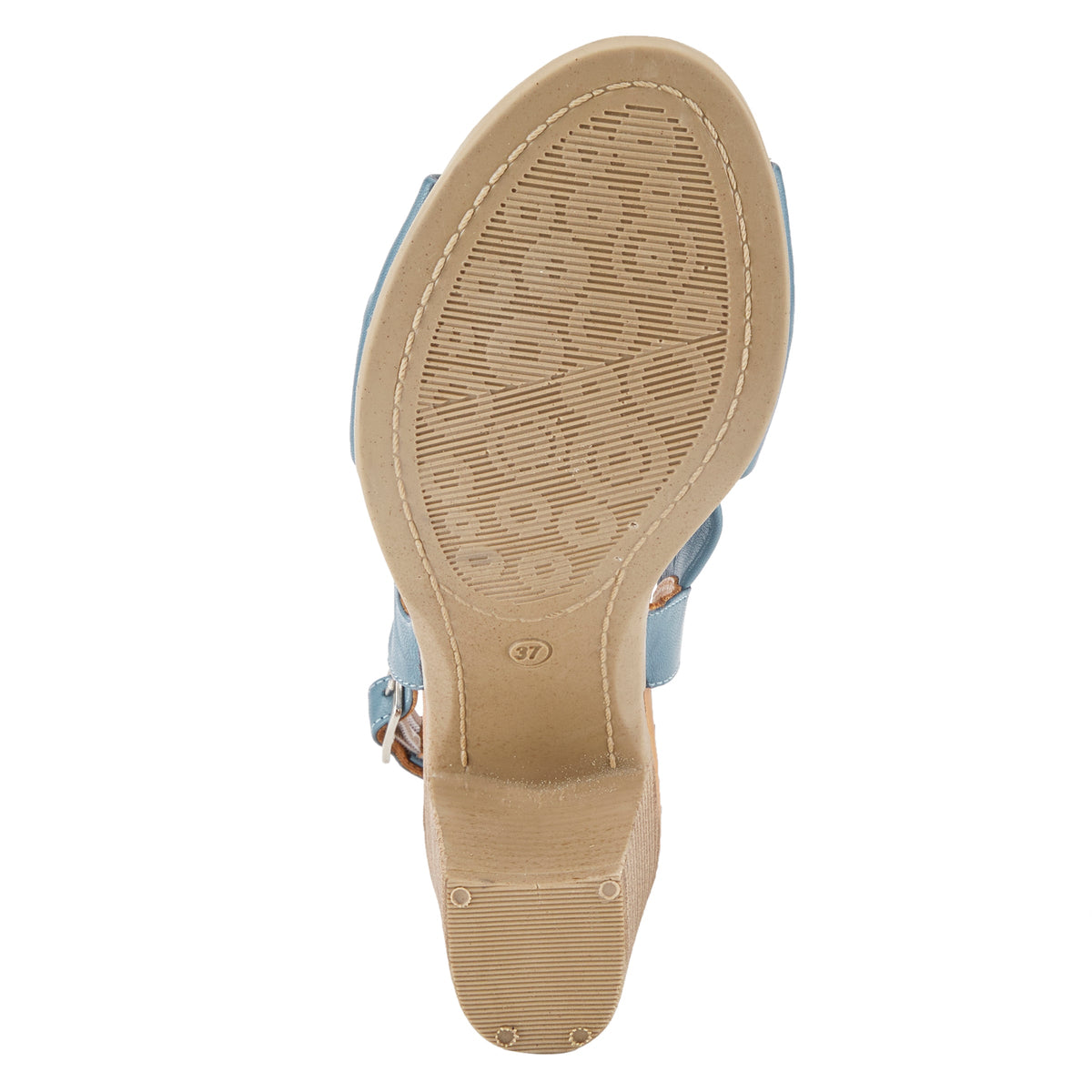 Spring Step SPRING STEP MADELEINE SANDAL sandal in blue with comfortable everyday design