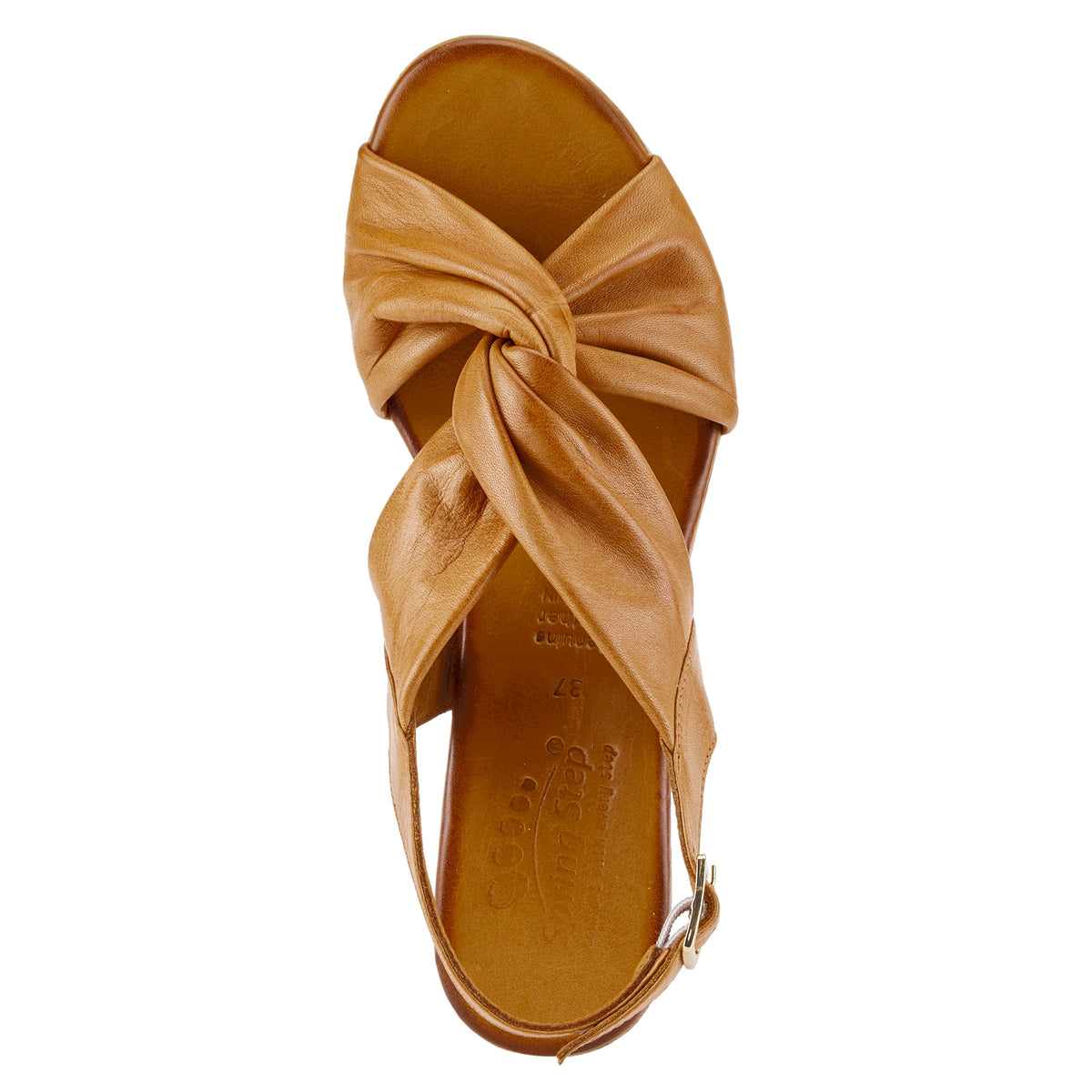 Spring Step SPRING STEP MADELEINE SANDAL sandal in camel with comfortable everyday design