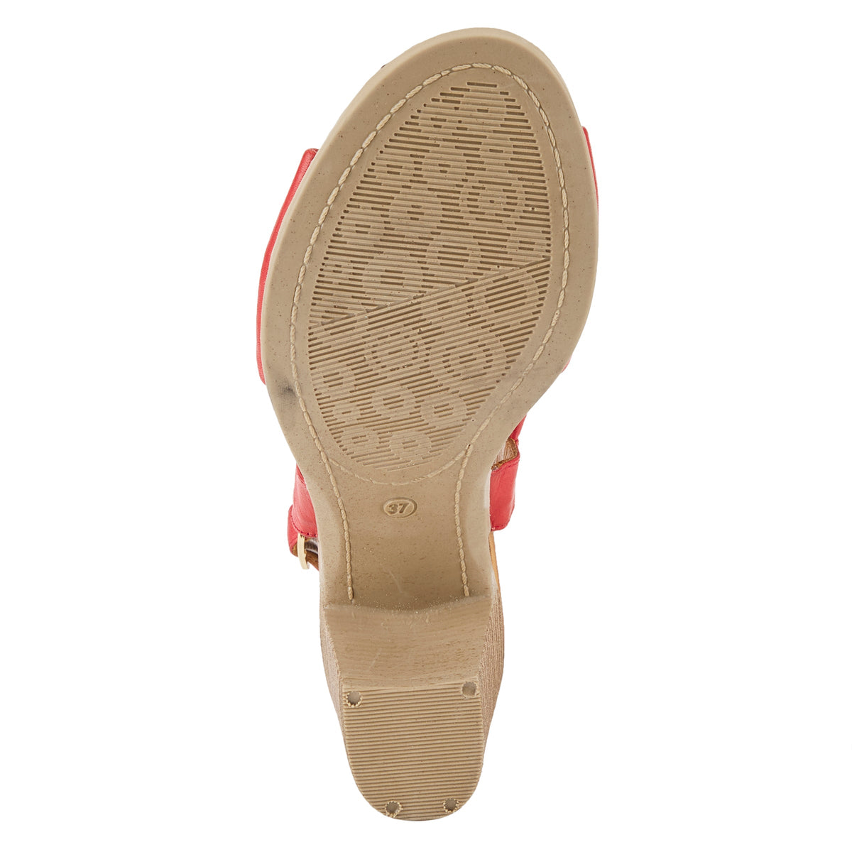 Spring Step SPRING STEP MADELEINE SANDAL sandal in red with comfortable everyday design