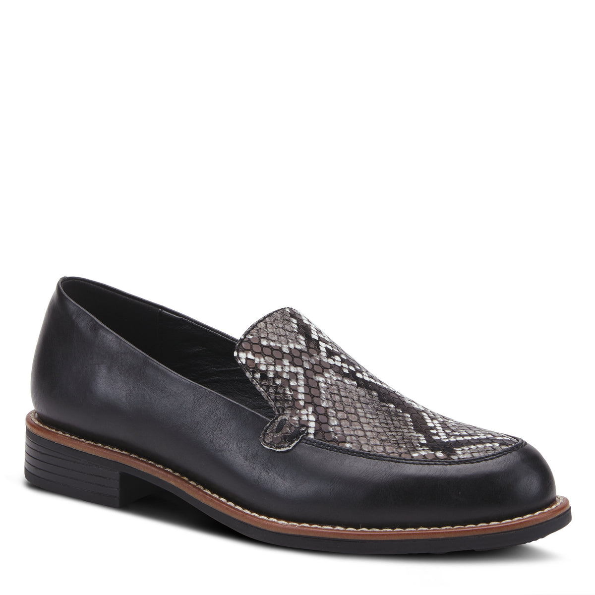 Patrizia PATRIZIA MADO LOAFER fashion shoe in black multi python with stylish fashion design