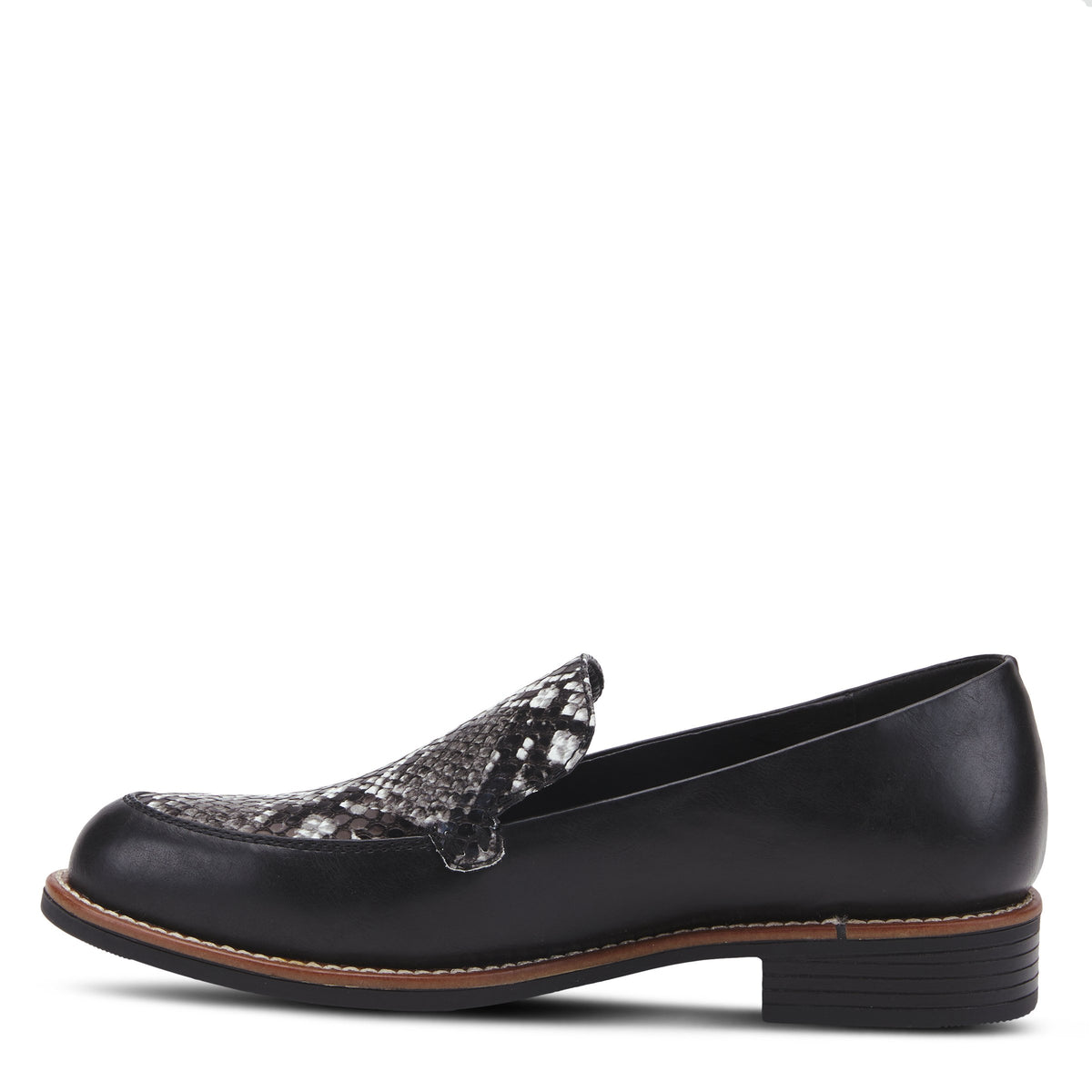 Patrizia PATRIZIA MADO LOAFER fashion shoe in black multi python with stylish fashion design