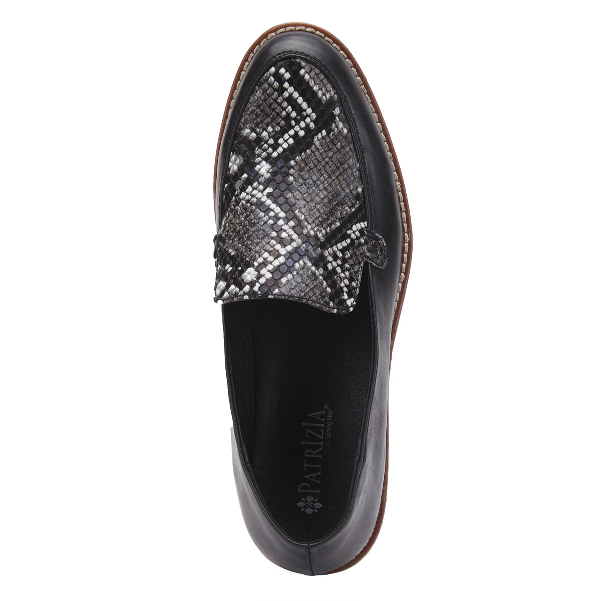 Patrizia PATRIZIA MADO LOAFER fashion shoe in black multi python with stylish fashion design