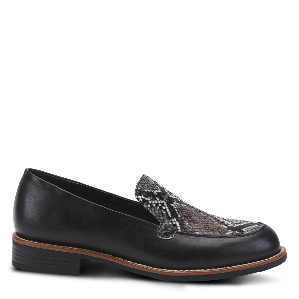 Patrizia PATRIZIA MADO LOAFER fashion shoe in black multi python with stylish fashion design