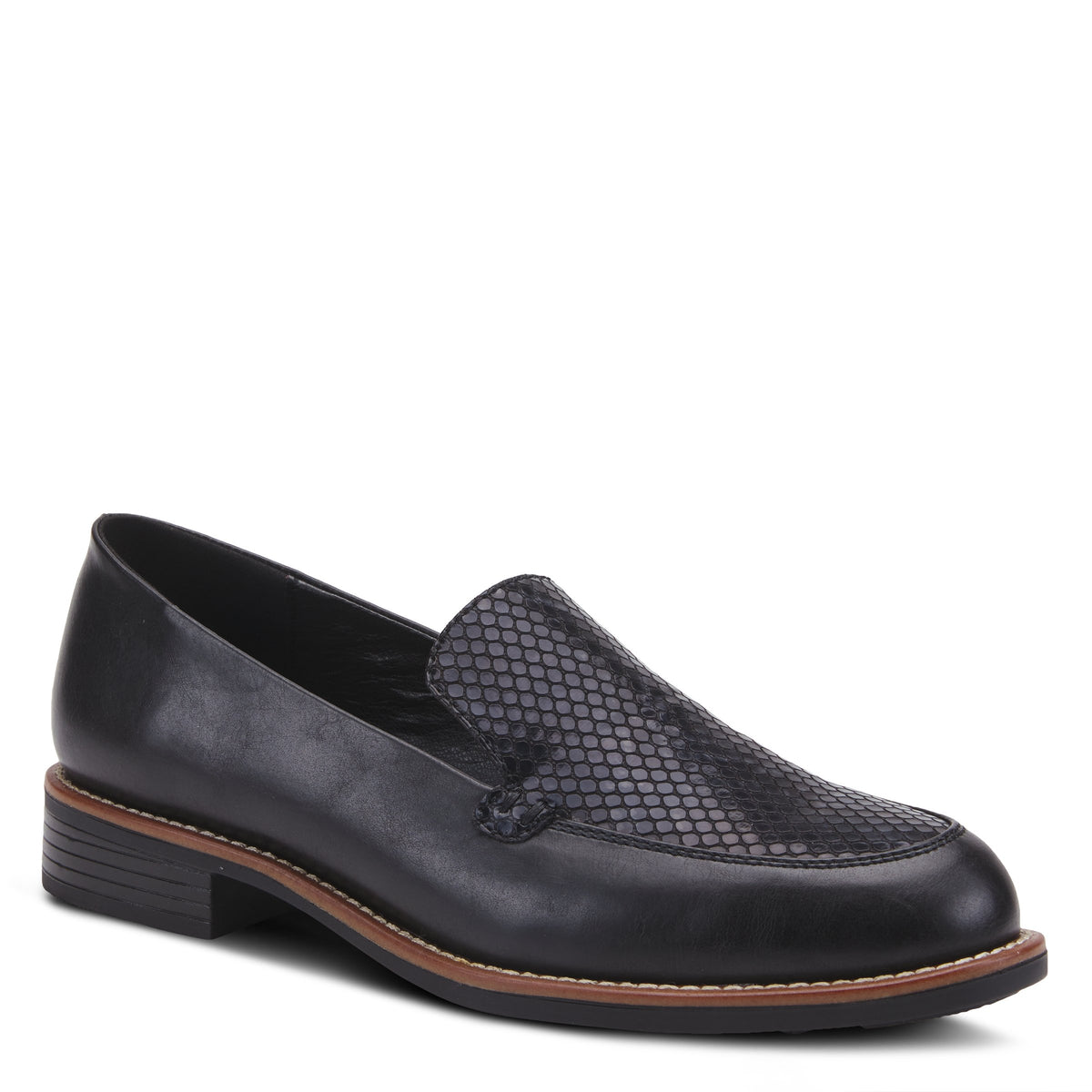 Patrizia PATRIZIA MADO LOAFER fashion shoe in black multi python with stylish fashion design