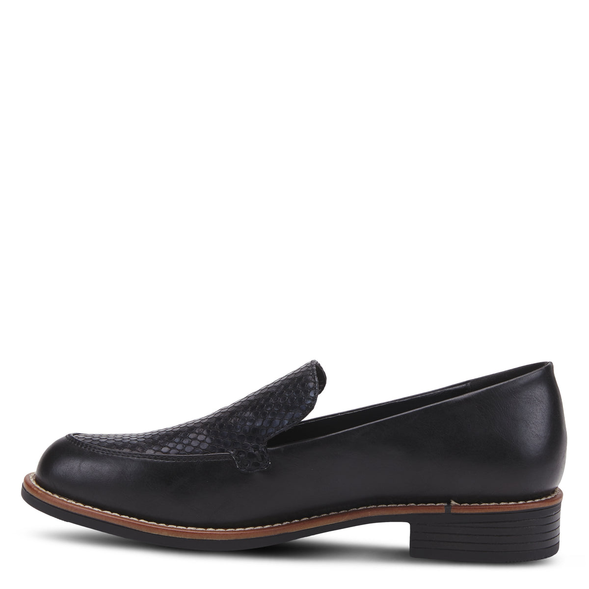 Patrizia PATRIZIA MADO LOAFER fashion shoe in black python with stylish fashion design