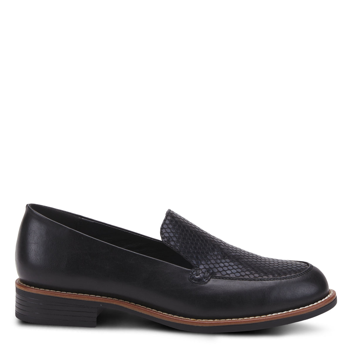 Patrizia PATRIZIA MADO LOAFER fashion shoe in black python with stylish fashion design