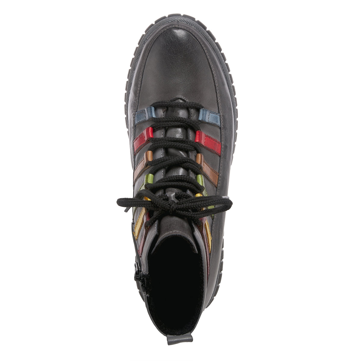 Spring Step SPRING STEP MAMBO BOOTS boot in dark grey multi with comfortable everyday design
