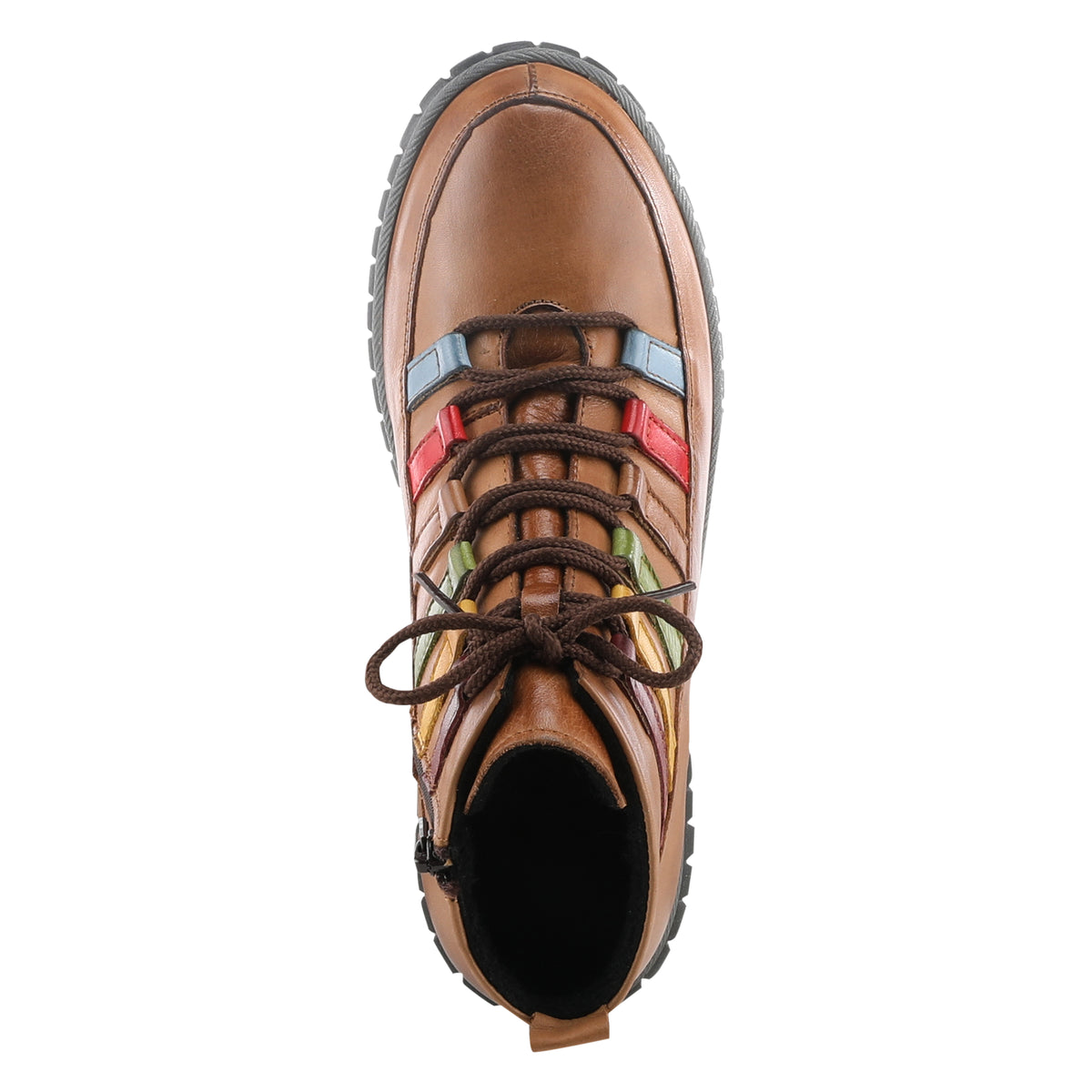 Spring Step SPRING STEP MAMBO BOOTS boot in medium brown multi with comfortable everyday design