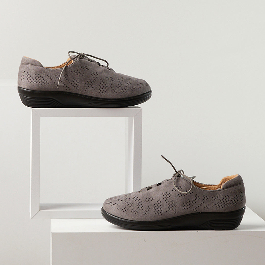 Flexus Flexus MARCH Shoes comfort shoe in grey with flexible sole