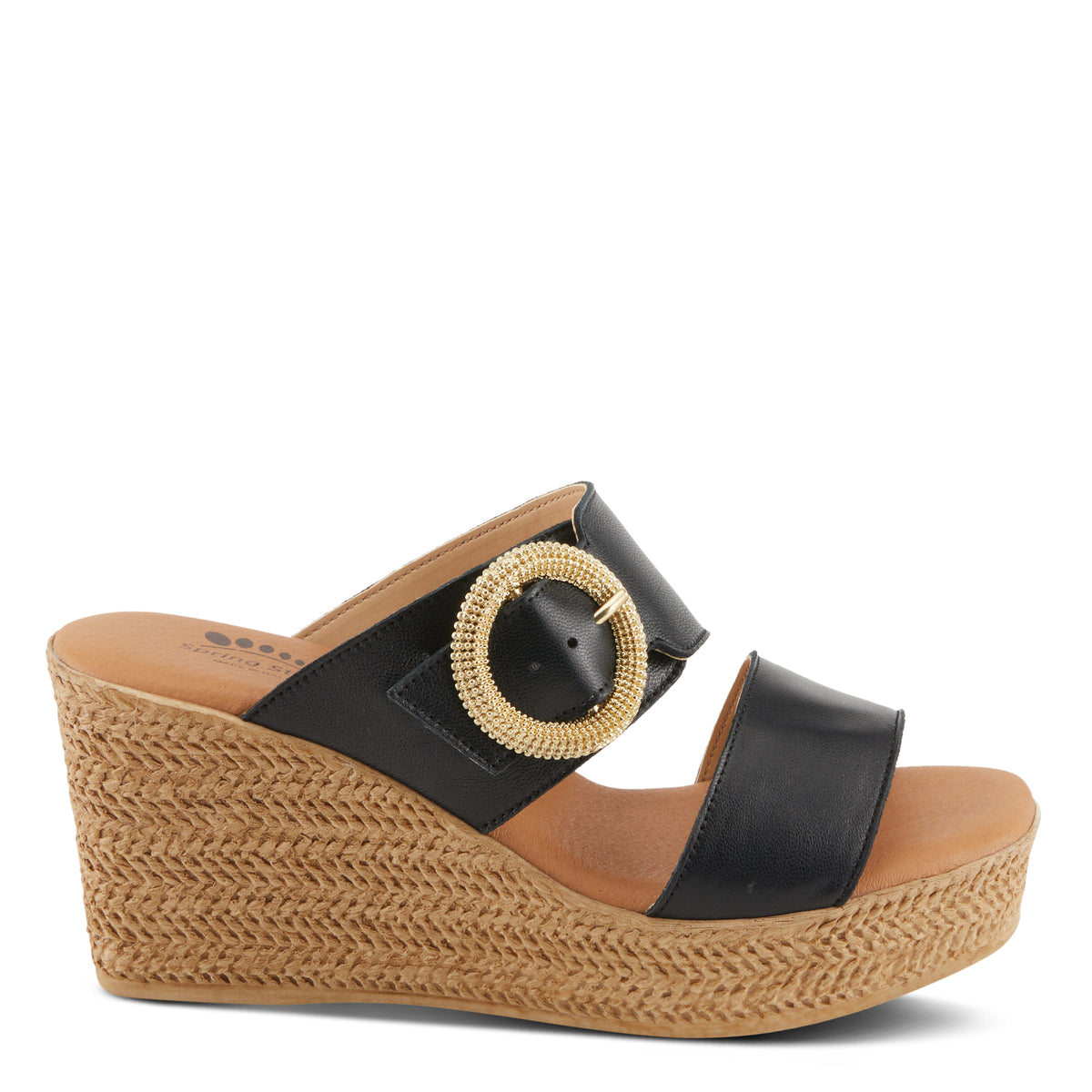 Spring Step SPRING STEP MARES SANDALS sandal in black with comfortable everyday design