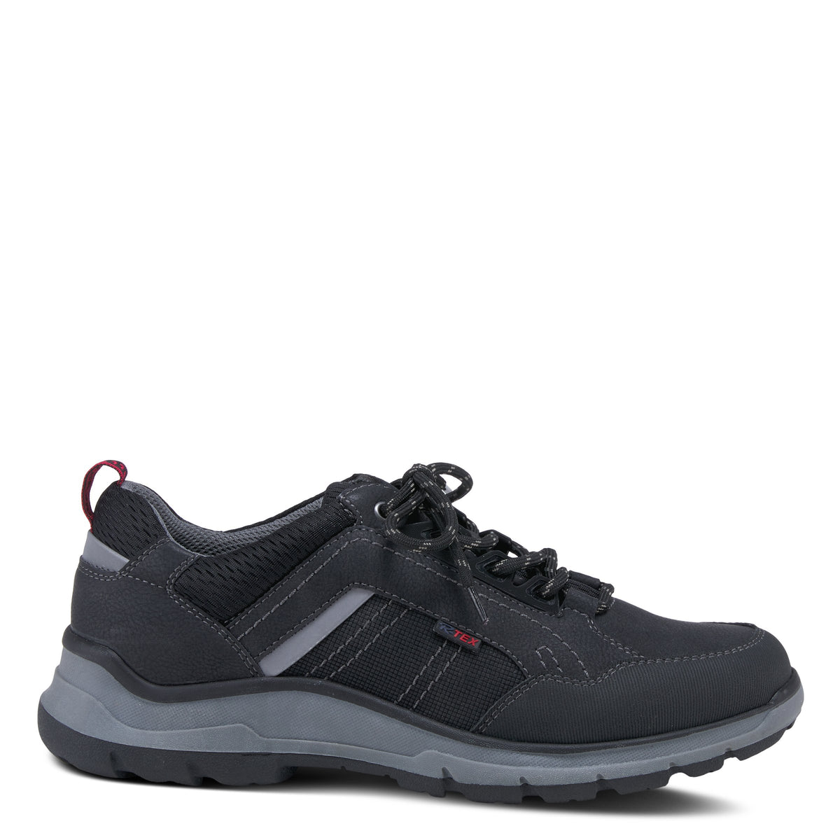 Spring Step SPRING STEP RELIFE MEN MOE LACE-UP SHOES shoe in black with comfortable everyday design