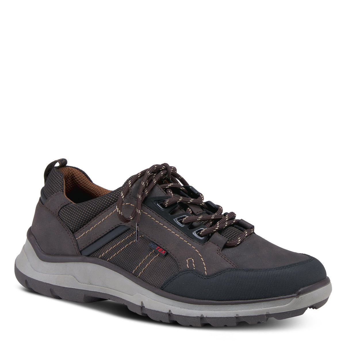 Spring Step SPRING STEP RELIFE MEN MOE LACE-UP SHOES shoe in black with comfortable everyday design