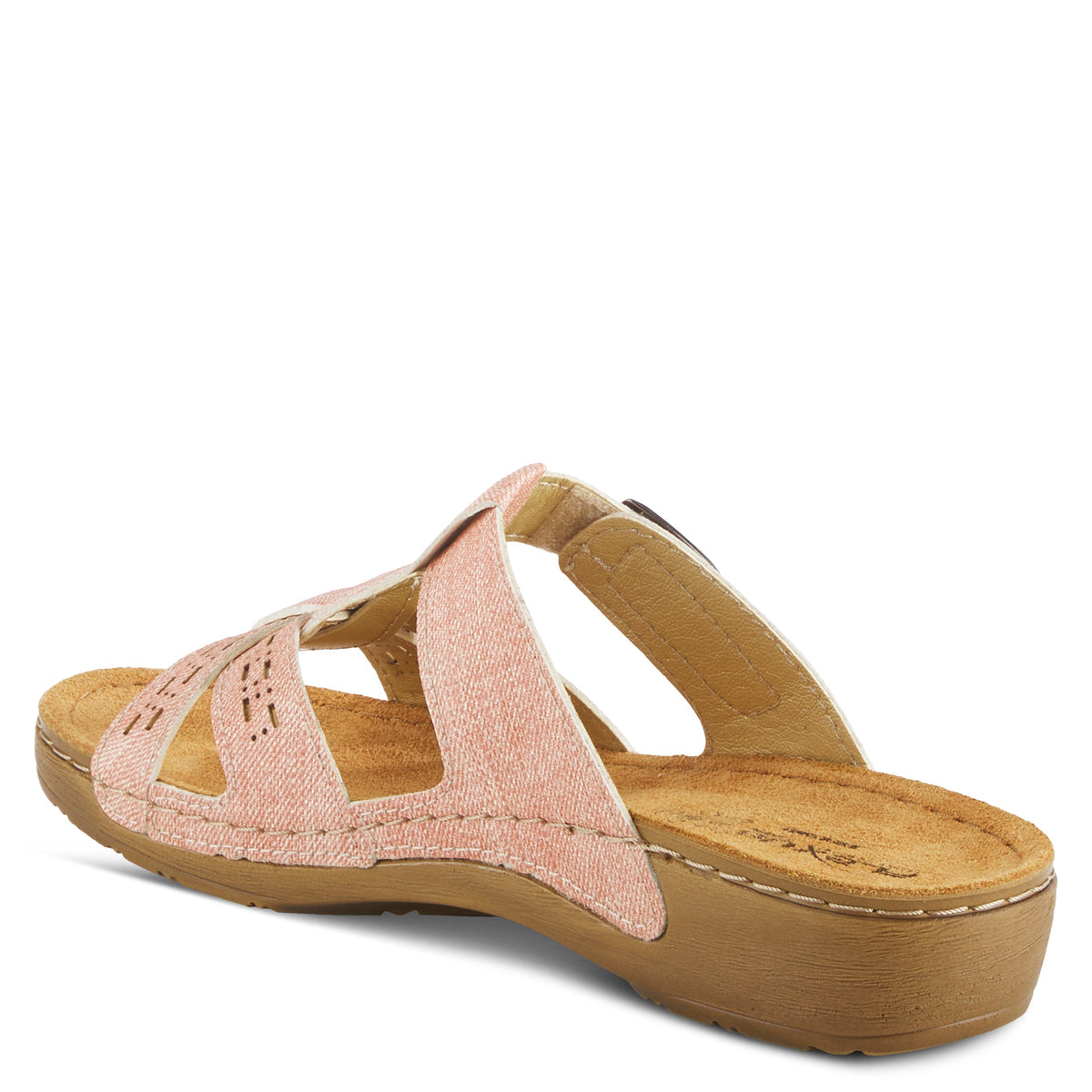Flexus FLEXUS NERY-JEANS SLIDE SANDAL sandal in pink with flexible sole