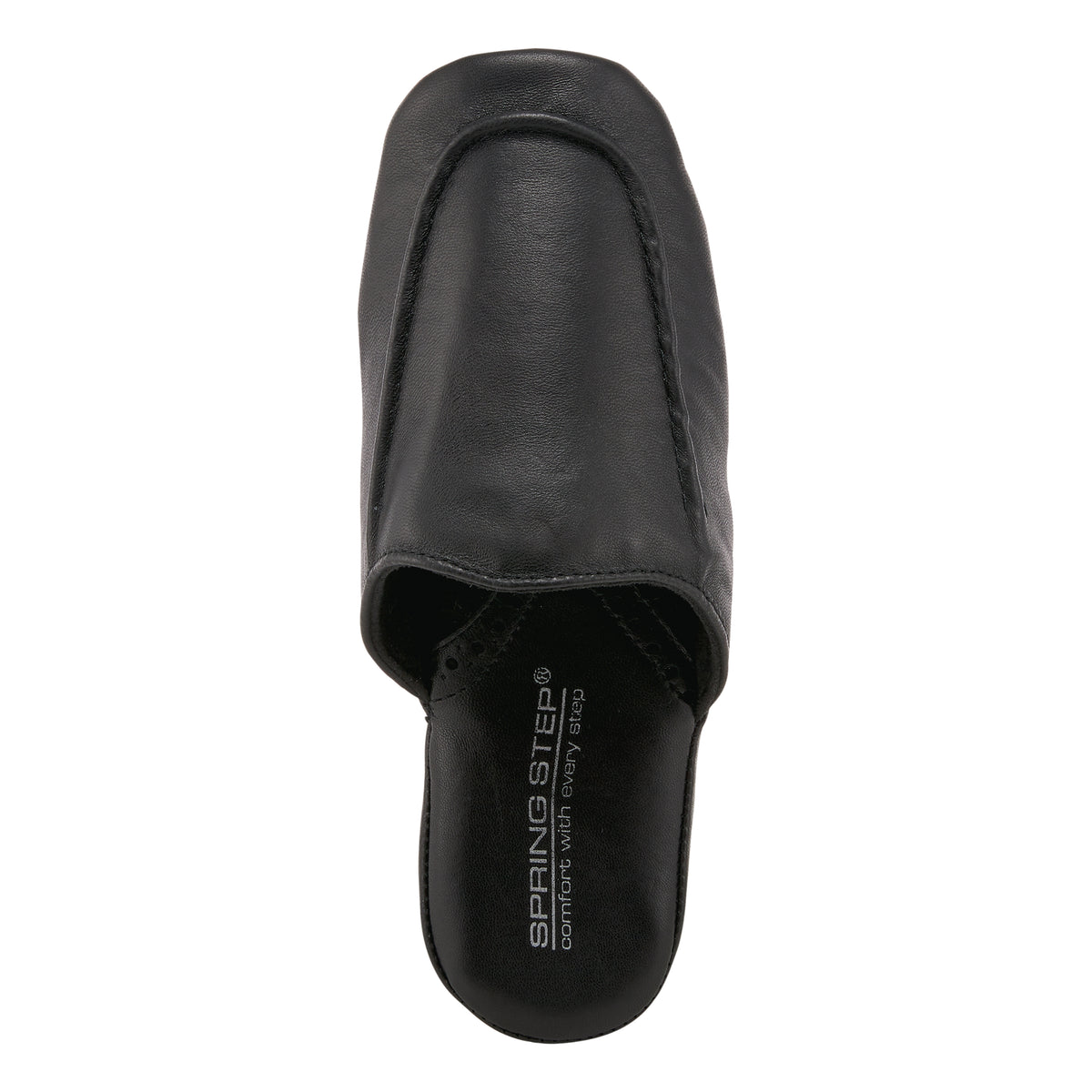 Spring Step Spring Step Men NIGEL Slippers shoe in black with comfortable everyday design