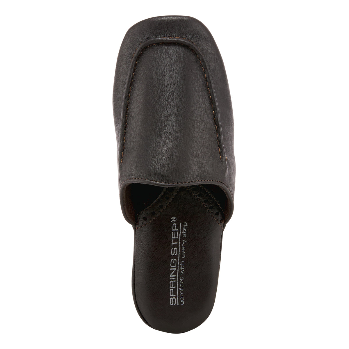 Spring Step Spring Step Men NIGEL Slippers shoe in brown with comfortable everyday design
