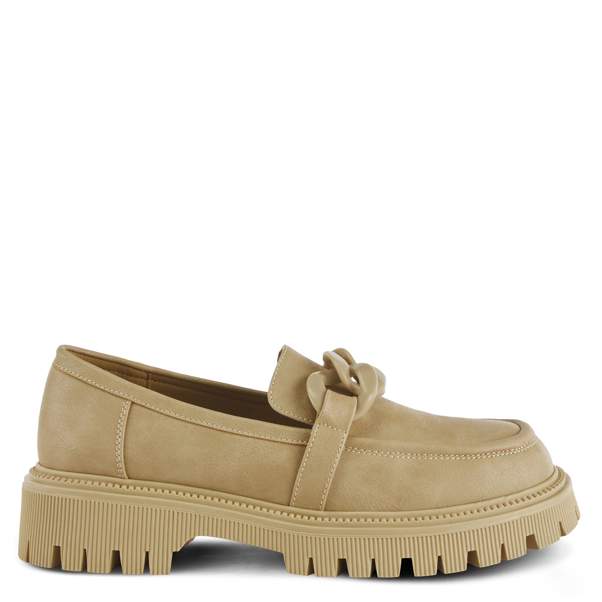 Patrizia PATRIZIA NOIR LOAFER fashion shoe in beige with stylish fashion design