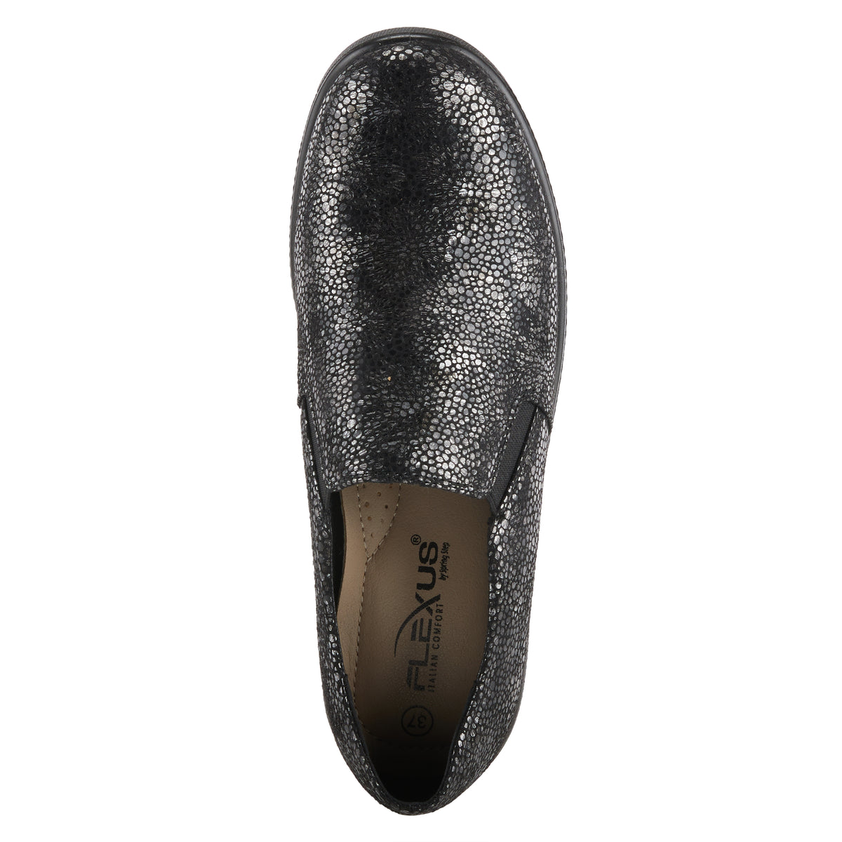 Flexus FLEXUS PELLEGRINI LOAFER loafer in black multi with flexible sole