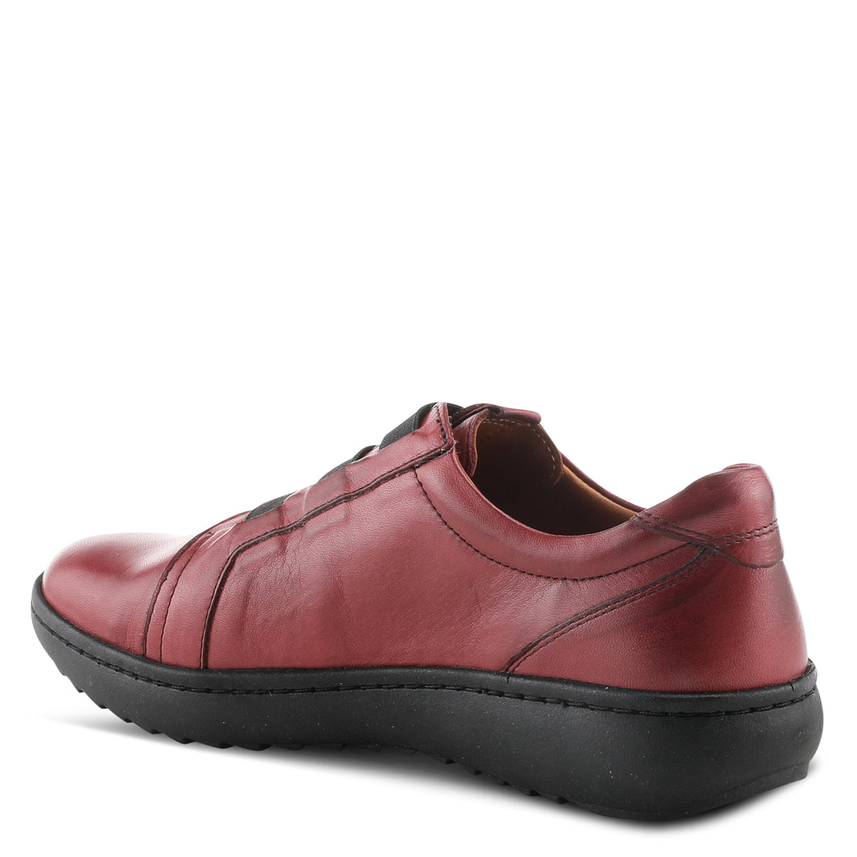 Spring Step SPRING STEP PINNA SHOE shoe in bordeaux with comfortable everyday design
