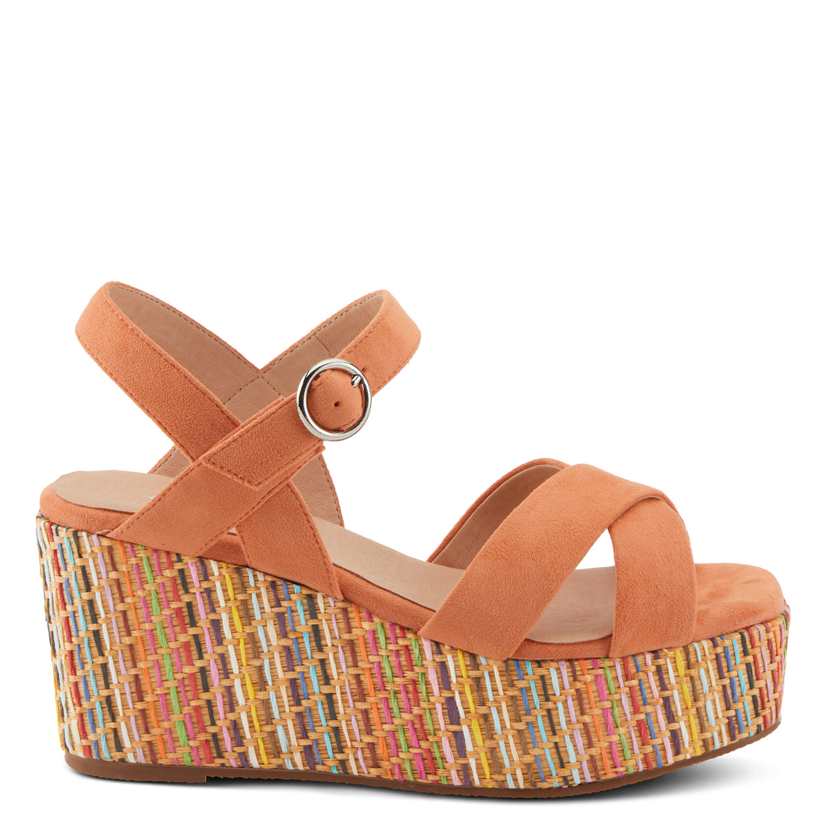 Patrizia PATRIZIA RAINBOWFUN SANDALS sandal in apricot with decorative bow detail