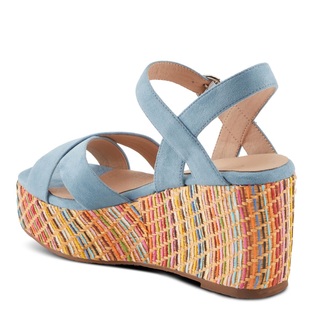 Patrizia PATRIZIA RAINBOWFUN SANDALS sandal in blue with decorative bow detail