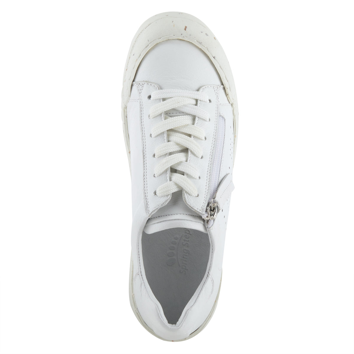 Spring Step SPRING STEP RANTANA SNEAKER sneaker in white with comfortable everyday design