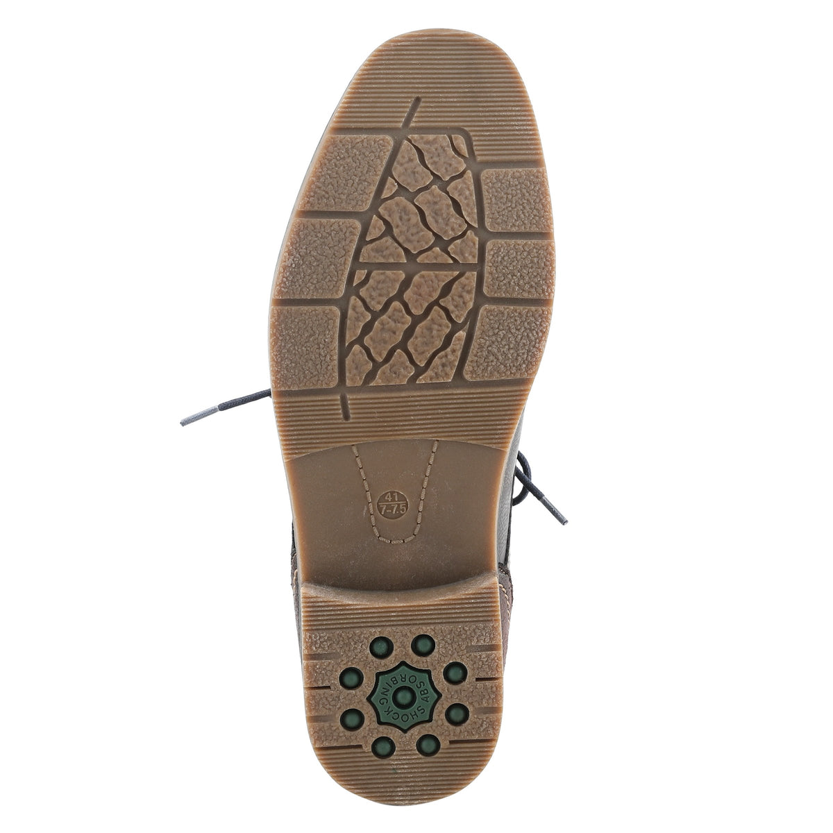 Spring Step SPRING STEP MEN REGAN LACE-UP SHOES shoe in dark brown with comfortable everyday design