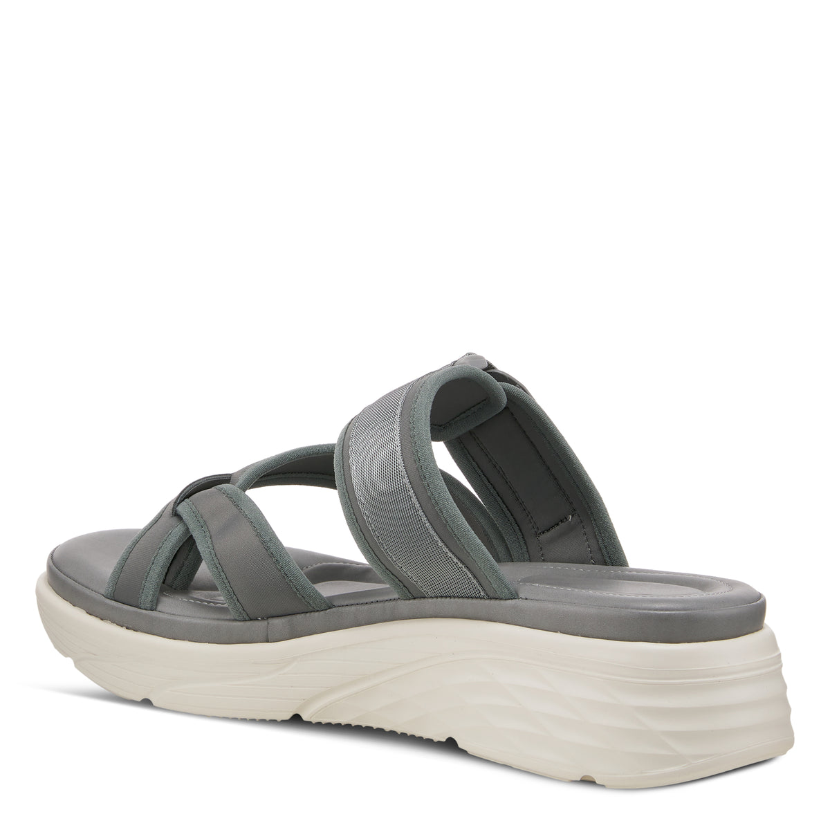Flexus FLEXUS REXIE SLIDE SANDALS sandal in grey with flexible sole